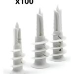 Anclaje Ramplug Plástico Drywall Número 6 X 100und