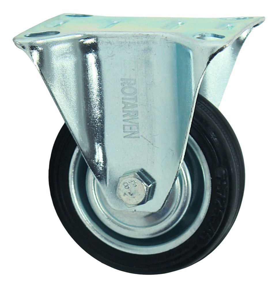 ROTFJ3G-01.jpg Rueda Fija Tipo Continental O Industrial 3 Pulgadas - Imagen 1