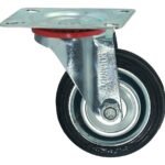 Rueda Continental Industrial Giratoria 3 Pulgadas Con Base
