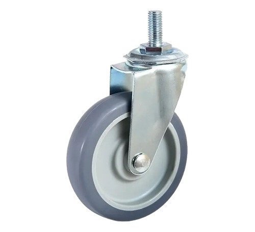 ROTG4ES-01.jpg Rueda Giratoria Espiga 3cm Rueda 4pLG Continental Industrial - Imagen 1