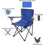 Silla Playera Grande Plegable Playa Camping Porta Vaso - Imagen 6