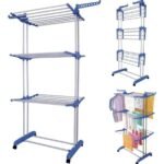 Tendedero Ropa Plegable Fácil De Guardar Exterior E Interior