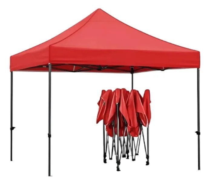 TOLZ003-01.jpg Toldo Plegable Lona Impermeable Carpa 3x3 Metros - Imagen 1