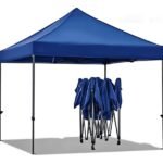 Toldo Plegable Lona Impermeable Carpa 3x3 Metros - Imagen 3