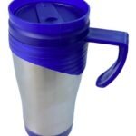 Termo Vaso Térmico Cooler 400ml Taza Con Tapa Oficina Hogar