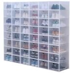 Caja Plástica para Zapatos Transparente