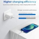 Cargador 20W Iphone Lighting 1MT - Imagen 4