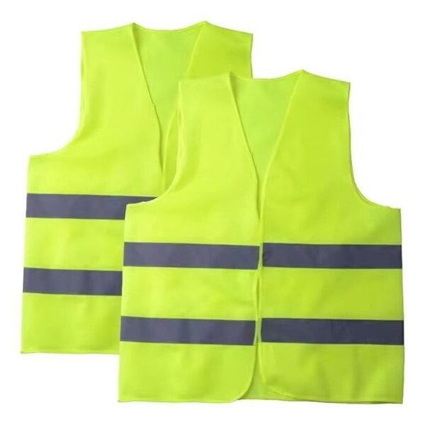 Chaleco Seguridad Reflectante con Cierre 58*68CM - Imagen 2