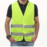 Chaleco Seguridad Reflectante con Cierre 58*68CM - Imagen 4