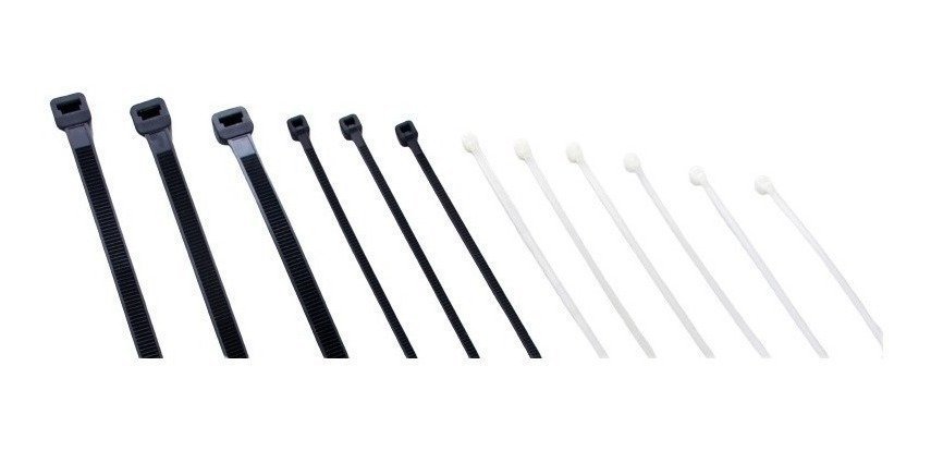 FTIRZ002-01.jpg Tirrap Amarracable de 8PLG x 100UND Blanco - Imagen 1