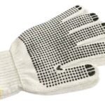 Guantes de Seguridad PVC Pepita Blancos - Imagen 2