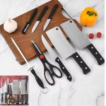 Juego de Cocina Cuchillo Tijera 8 Piezas - Imagen 2
