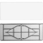 Mesa Plástica Plegable 76X183X74 cm - Imagen 3