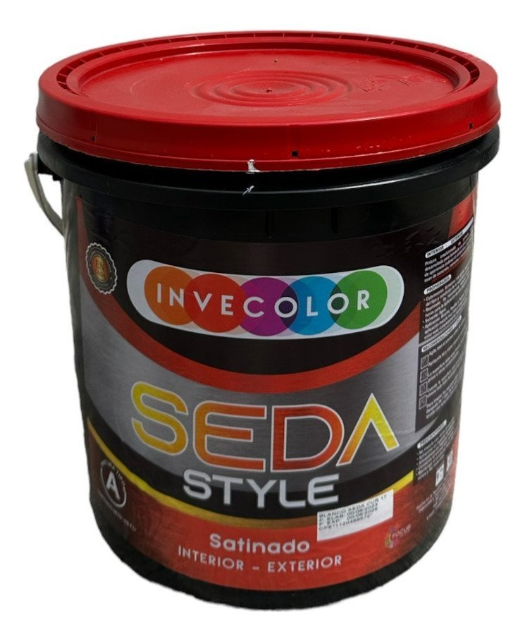 PINZ003-01.jpg Pintura Seda Style Blanco Cuñete - Imagen 1
