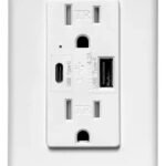 Toma USB Doble Corriente Plástico