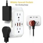 Multienchufe USB y Tipo C Toma Plástico - Imagen 3